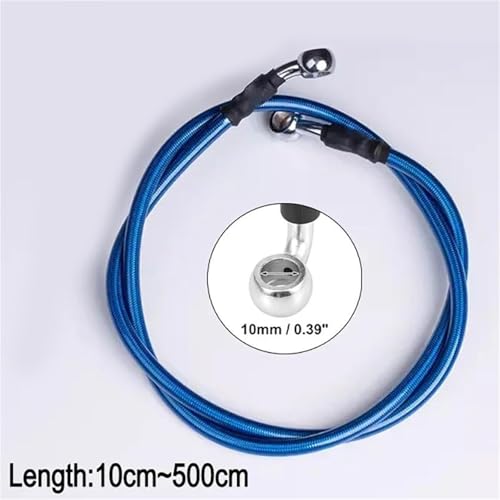 Durite d'huile de frein moto tressée 3500mm pour stopper les fuites hydrauliques