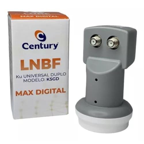 Lnbf Ku Duplo Antena 60/90cm Century
