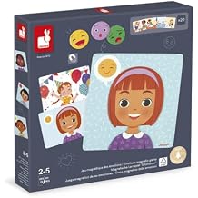 Janod Emotions Magnetic Game - 48 Pieces - Ages 2+ J08038