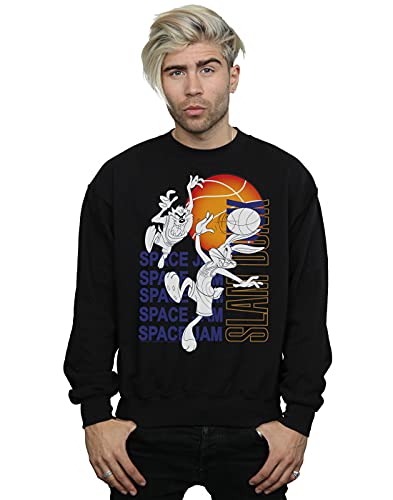 Image of Space Jam A New Legacy Men's Slam Dunk Alt Sweatshirt Black X-Large
