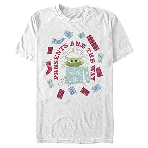 T-Shirt Star Wars Homme Les Cadeaux sont Le Chemin en coton noir