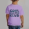Kid's Cotton T-Shirt - Big Shirts Toddler Baby Boy Cool Big Bro Club T Shirt Summer Tees Announcement Outfit Short Sleeve Tops (Light Purple 10-11 Years) #1