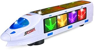 FGZU Train Toys, Beautiful 3D Lightning Electric Train, Creative Gifts for 3-8 Year Old Boys Girls Gifts