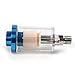 Jewboer Water Oil Separator Air Compressor Filter for Spray Gun Painting Sprayer Air Tools Air Line 1/4 inch NPT Inlet and Outlet