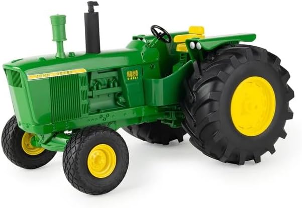 ERTL 1:16 Scale John Deere 5020 Row Crop Diesel Tractor – Die-Cast Farm Toy Replica with Diamond Tread Front Tires, Flat-Top Fenders & Authentic Detailing