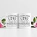29th Wedding Anniversary Mugs for Couple Husband Wife - I Survived 29 Years of Marriage and All I Got Was This Mug - 29 Year Anniversary 11 oz Coffee Mug for Him Her