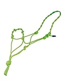  Umbria Equitación cabezada anudada doble cuerda nudos Nella nasalina, VERDE_