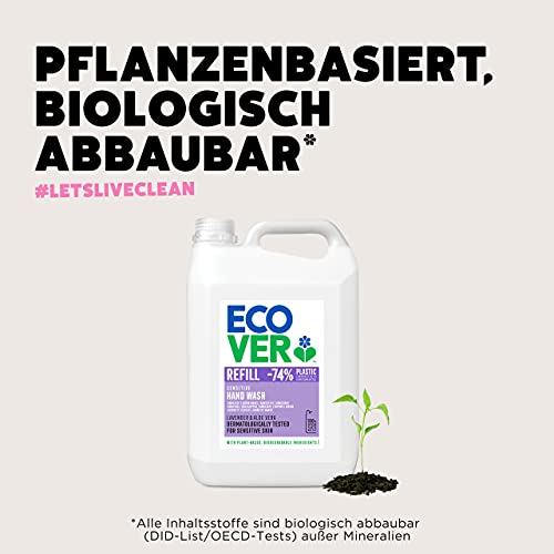 Ecover Handzeep Lavendel & Aloe Vera, 5000 ml - Afbeelding 5