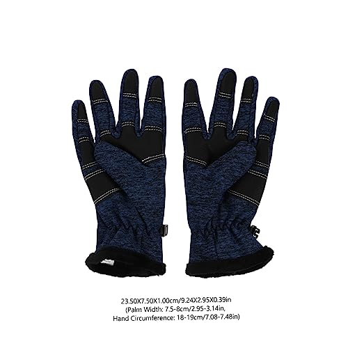 VALICLUD 1 Par De Luvas De Inverno Luvas De Mountain Bike Luvas De Escalada Luvas De Jardinagem Luva