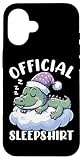 Photo Gallery pigiama ufficiale sleepshirt alligator funny sleeping animals custodia per iphone 16 Photo Gallery pigiama ufficiale sleepshirt alligator funny sleeping animals custodia per iphone 16