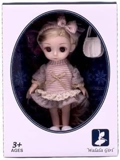 دمية فتاة، 15.24 سم، معصم متحرك، للاعمار من 3 سنوات فما فوق