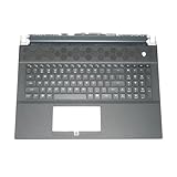 New Laptop Palmrest for Alienware M18 R1 0MVCNK MVCNK with Backlit English US Keyboard Upper Case