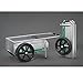 Tipke Manufacturing Company Foldit Do It All Portable Rust Corrosion Resisting Aluminum Folding Utility Cart with 300 Pound Capacity, Silver