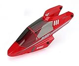 E-Flite Front Body/Canopy, Red: Blade CX2/3