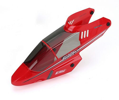E-Flite Front Body/Canopy, Red: Blade CX2/3