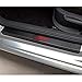 4 Pièces Voiture Plaques Seuil Porte, Fibre Carbone Pédale Threshold Barre Protection Autocollant Accessoires, Anti-Rayures Protection Garniture D'autocollant Pour Citroen Saxo