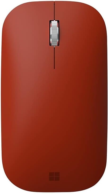 NEW Microsoft Bluetooth Surface Mobile Mouse - Poppy Red