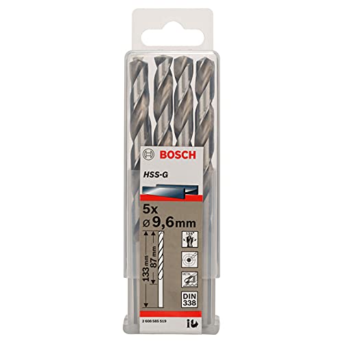 Bosch Accessories Professional Metallbohrer HSS-G geschliffen (2 Stück, Ø 3,3 mm)