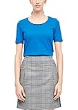  s.Oliver Damen 14.912.32.4945 T-Shirt, Blau (royal Blue 5525), (Herstellergröße:40)