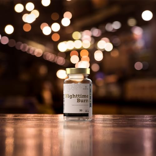 Golden Tree Nighttime Burn pillole dimagranti ad azione rapida per uomo e donna - brucia grassi con L-carnitina, Neopuntia e radice di valeriana - integratore termogenico per perdere peso dormendo - 2
