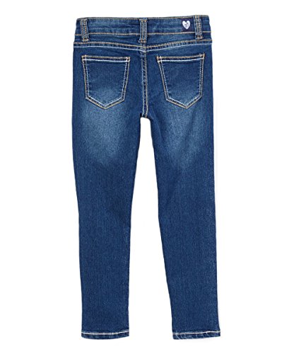Image of ToBeInStyle Girl's Denim Easy Styling Classic Timeless Everyday Jeans Zip-Up Closure
