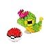Wise Hawk Mini Blocks Pokemon Nano Block 169 Piece Building Sets - Caterpie