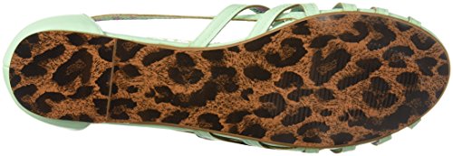 Bettie Page Women's 100-Carren Peep Toe Flat4
