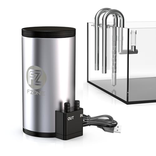 Image of FZONE Aquarium Filter Kit, 79 GPH External Canister Filter for Small Tanks