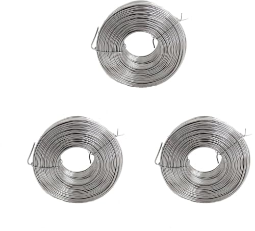 Image of Zeluga 23-264 360ft. 16 Gauge Reinforcement Coil Stainless Steel Tie Wire (Pack of 3)