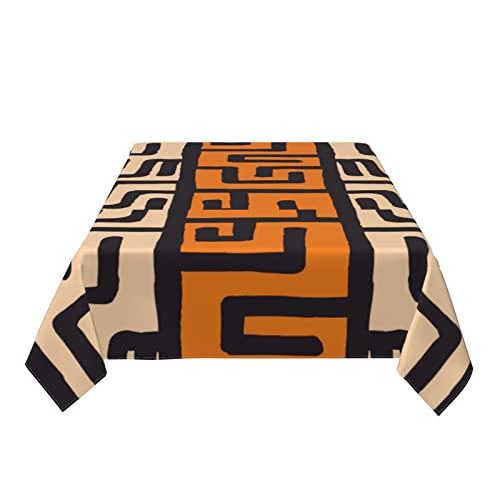 juniissl African Tablecloth Rectangle Table Cover Washable Tabletop for Kitchen Dinning Decoration 60x90inch by juniissl - Image 4