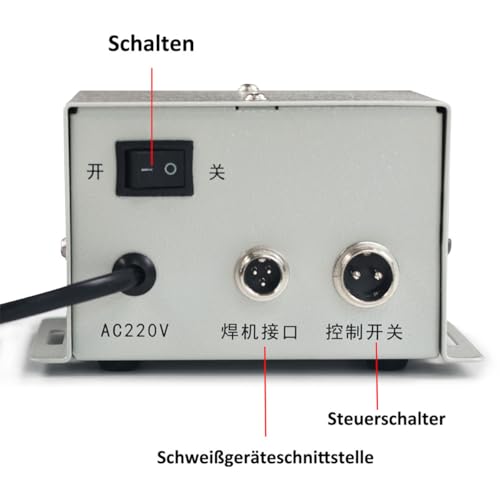 Mini Cold Welding TIG Pulsregler SL‑MINI Kaltschweißmodul für WIG TIG Schweißgeräte | Punkt Puls Dauer Schweißen mit 2T 4T Steuerung für Dünnblech Edelstahl (Ohne Fußpedal)