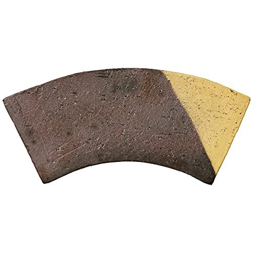 Wazakura Tokoname Fan Shaped Bonsai Pot