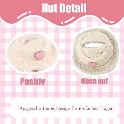 Esshogo 1 Set Kleidungsset für LBB Puppe, Bekleidung für 17cm Plüsch, Kleidung für Puppe, Puppenkleidung, Kleidung für 17 cm große Puppe