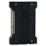 Modernes Outdoor-Feuerzeug mit windfester, blauer Torch-Flamme.