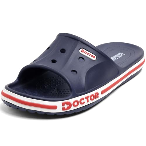 Image of Men EVA Slide Slippers | Lightweight Anti-Slip Casual Slides | Breathable Comfort Sandals for Indoor Outdoor Everyday Wear Walking Slippers