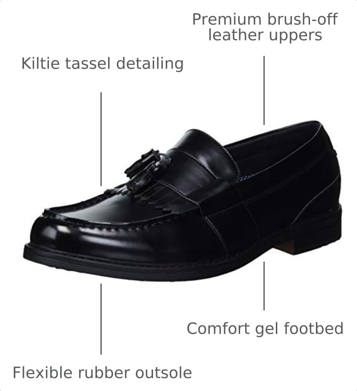 Image of Nunn Bush Men's Keaton Kiltie Tassel Slip-on Loafer