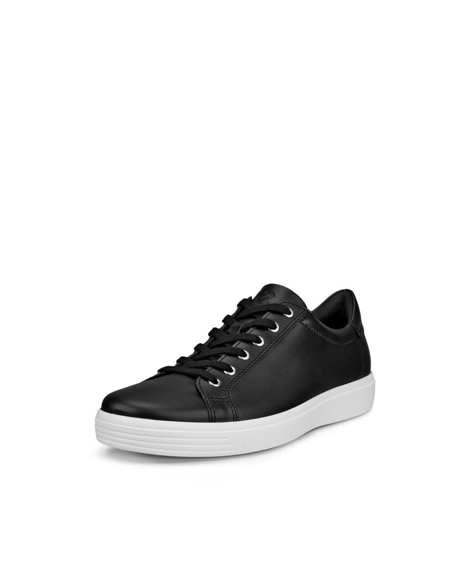 ECCO Men's Soft Classic Shoes, Black, 9-9.5 UK