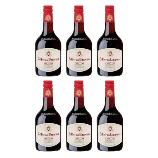 Cellier des Dauphins Prestige Rouge Méditerranée IGP Rotwein Wein Frankreich inkl. FeinWert E-Book (6 x 0.25 l)