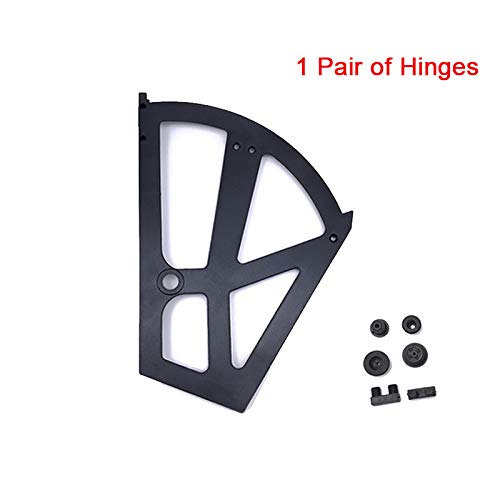 BE-TOOL Shoe Cabinet Flip Frame 228x255MM Plastic Shoes Cabinet Hinges Two-Layer Storage Cabinet Hinges for Cabinet Shoe Case Black (1 Pair) - Image 3