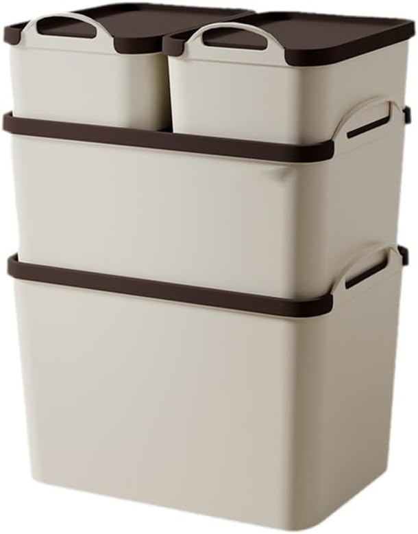 JSEIAJB Cream Storage Box for Clothes, with cabinets Living Rooms,organizing Storage Boxes