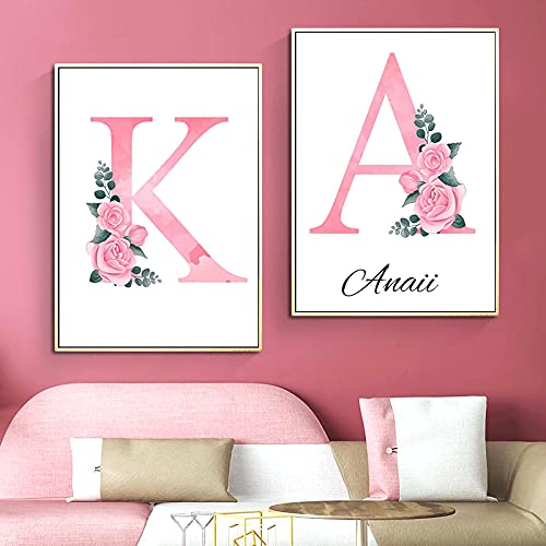 Toile florale personnalisée AK habiller un grand mur vide chambre enfant 70x100 cm