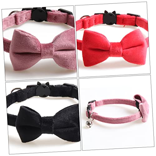 Collares para gatis evitan pérdidas con cascabel y evitan asfixia con hebilla seguridad 3 uds 3