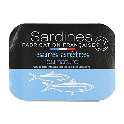 Sardines sans arrête au naturel - Boîte 115g Cover