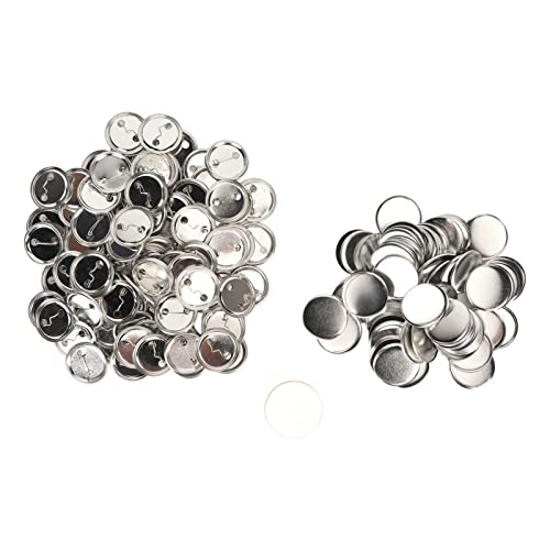 Kit de insignias de 44mm con traseras de hierro y películas protectoras transparentes GOWENIC