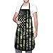 tuotaowenhua American Flag Army Camouflage Camouflage Tablier de cuisine vétérinaire avec poche pour hommes femmes