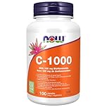 NOW Supplements, Vitamin C-1,000 with 100 mg of Bioflavonoids, Antioxidant Protection, 100 Veg Capsules