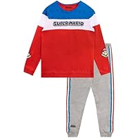 SUPER MARIO Set de Sudadera y Joggers de Videojuego para Niños