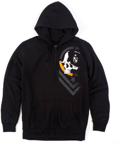 Metal Mulisha Men's Detatch Zip Hoodie Sweatshirt