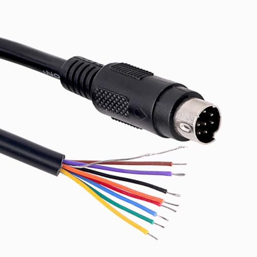 Mini DIN 8 Pin macho a cable para reparar 3m miniatura 1