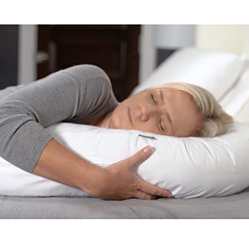 Image of DMI U-Shaped Side Sleeping Pillows For Neck And Shoulder Pain |Side Sleeper Neck Pillow & Pregnancy Pillow Side Sleeper With Ear Hole | Back, Hip, & Sciatica Relief(30 inchx20 inchx6 inch)